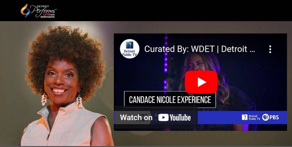 Candace Nicole Experience | Detroit Performs Live From Marygrove Clip (Aired: 11/17/21)